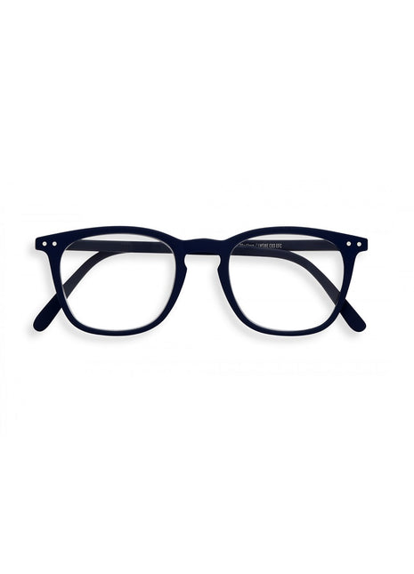 izipizi leesbril e -navy blue - marine blauw - - trapeze - unisex