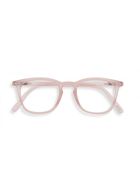 izipizi leesbril #e - roze - trapeze glazen - op sterkte -  unisex - bril lezen