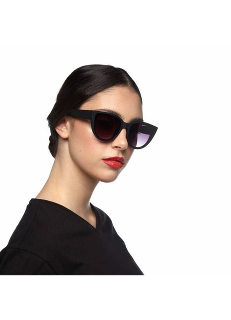 Okkia Silvia dames zonnebril zwart montuur modieus italiaanse bril ok020