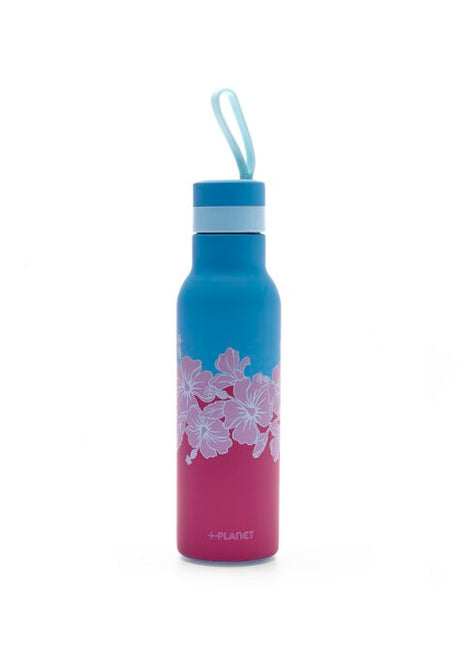 piu forty hawaii thermosfles dubbelwandig thermofles waterfles staal 500ml