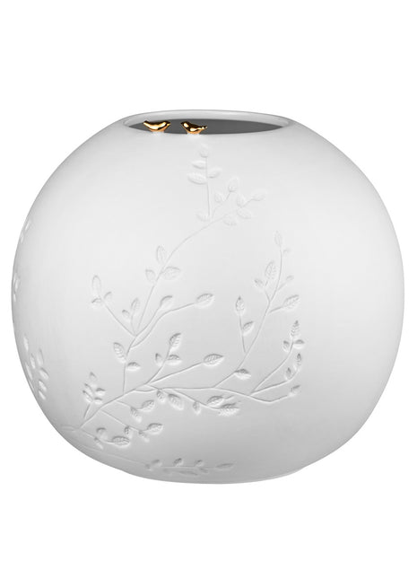 Räder design bol vaas Birds reliëf motief vogels goud