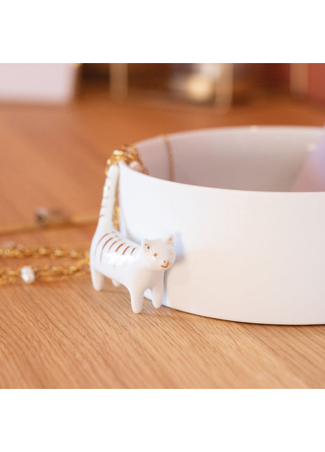 Räder porseleinen schaal met kat / poes 16223