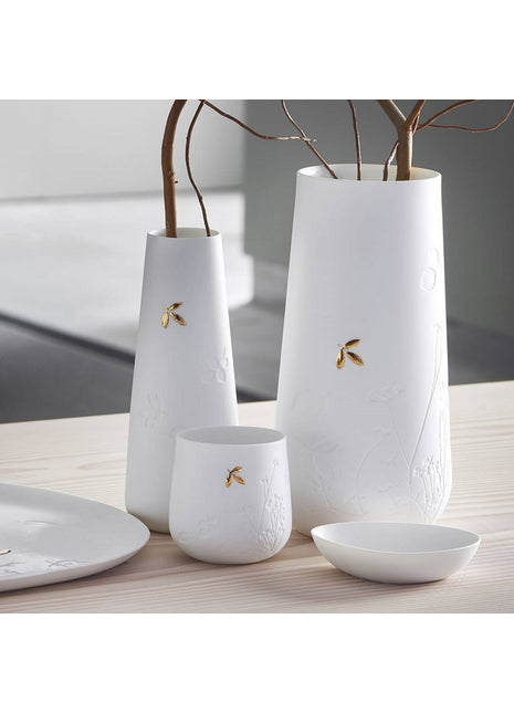 Räder vaas Tale gouden blad decoratie - groot 14136