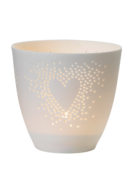 Räder theelicht porselein wit - hart - groot 10021