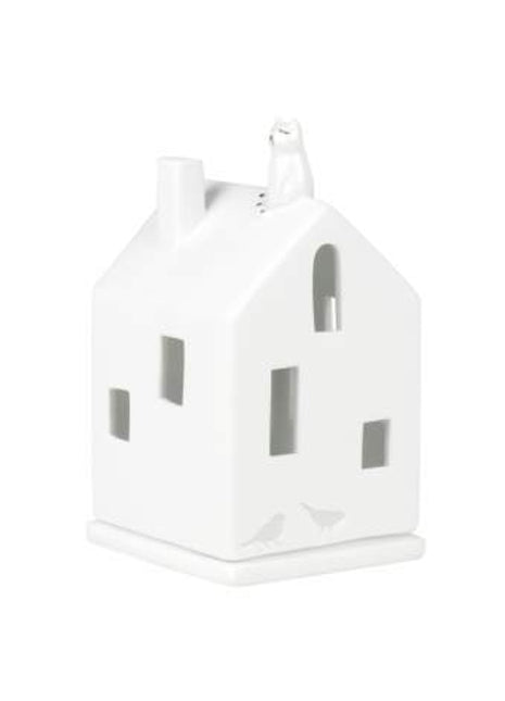 Räder theelicht / waxinelicht lighthouse kat en vogels 16221