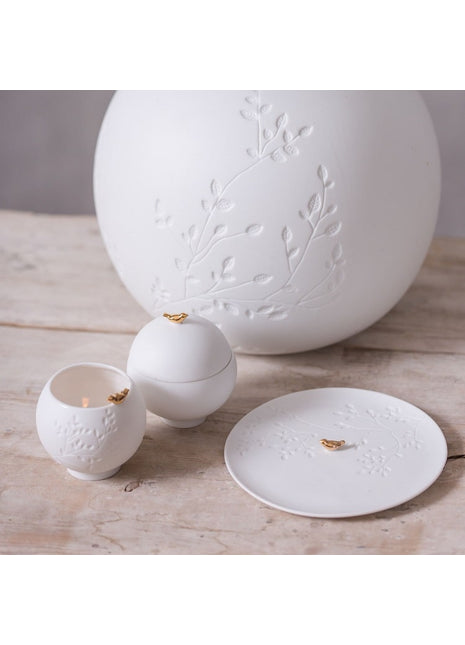 Räder porseleinen theelicht / potje Story Bird 12556