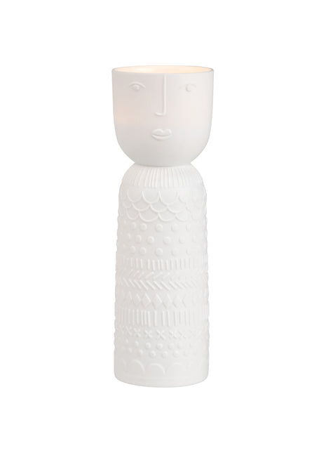 Räder Lucia kandelaar porselein wit 90202