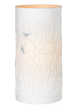 Räder Lamp Takken - wit cylinder tafellamp met vogels 10813