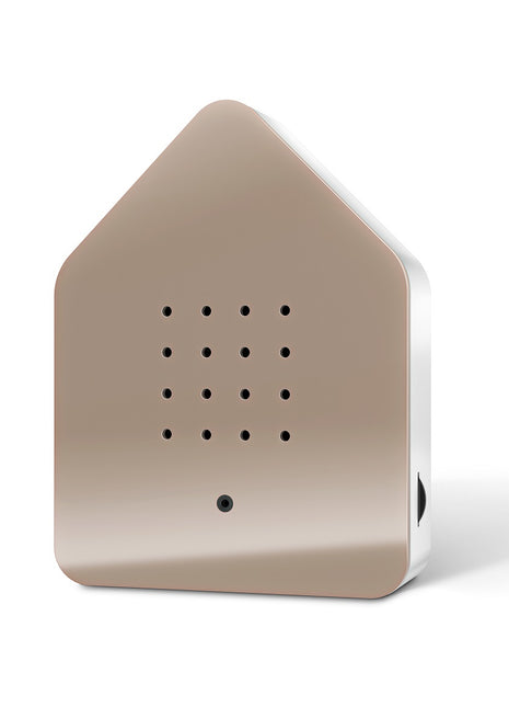 relaxound zwitscherbox classic taupe vogelhuisje sensor beweging 