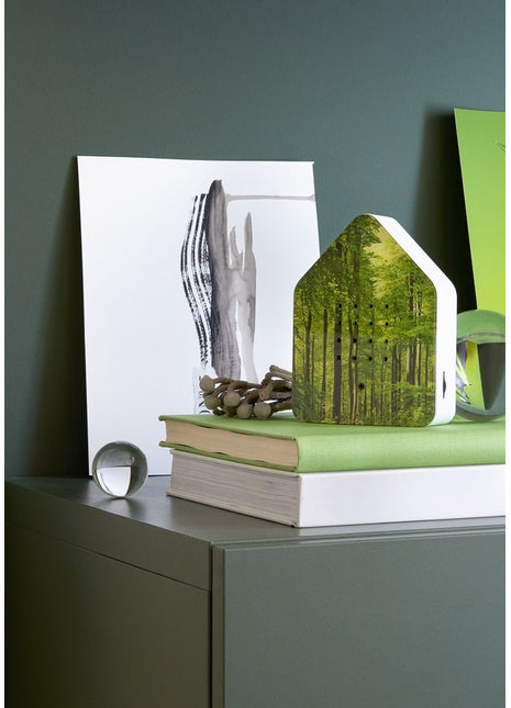 zwitscherbox special edition forest bos print vogelhuisje sensor beweging relaxound
