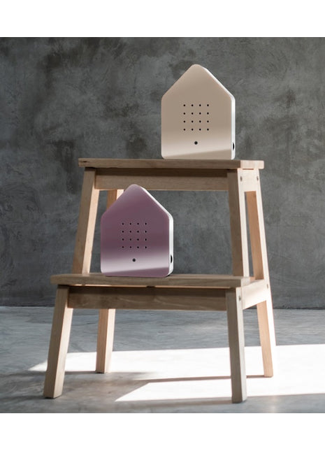 relaxound zwitscherbox classic taupe vogelhuisje sensor beweging 