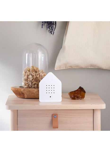 Zwitscherbox wit vogelhuisje sensor relaxound